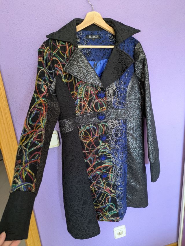 101 IDEAS Cappotto multicolore Taglia L