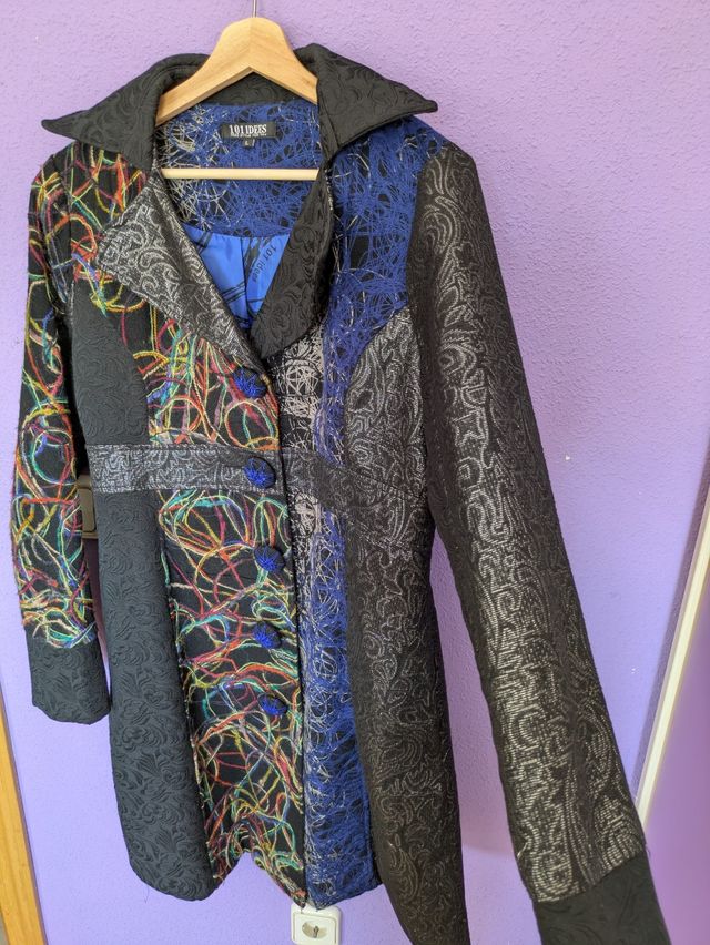 101 IDEAS Cappotto multicolore Taglia L