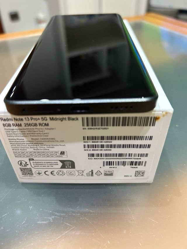 Xiaomi Redmi Note 13 Pro+ Negro