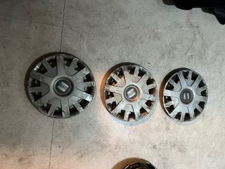 3 Tapacubos SEAT Ibiza 15 Originales