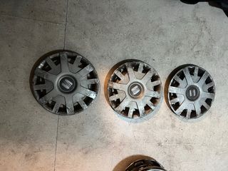 3 Tapacubos SEAT Ibiza 15 Originales