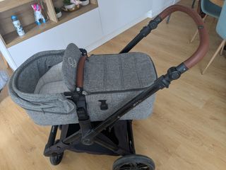 Carrito de bebé Jane gris