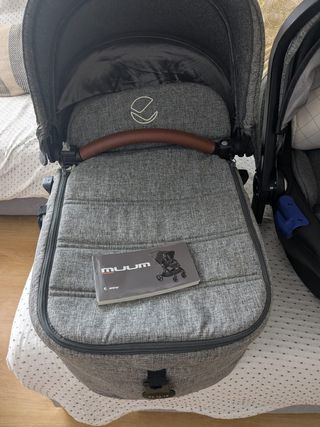 Carrito de bebé Jane gris