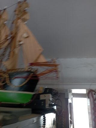 Maqueta Barco Fragata Siglo XXVII vintage