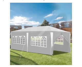 Gazebo impermeabile 3x6m «Nuovo di zecca»