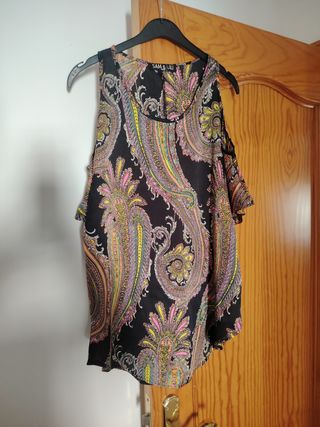 Blusa SAM & LILI Estampado Paisley