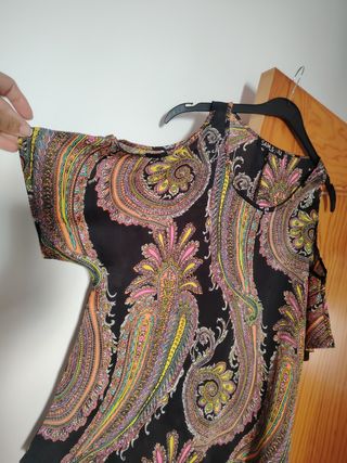 Blusa SAM & LILI Estampado Paisley