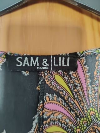 Blusa SAM & LILI Estampado Paisley