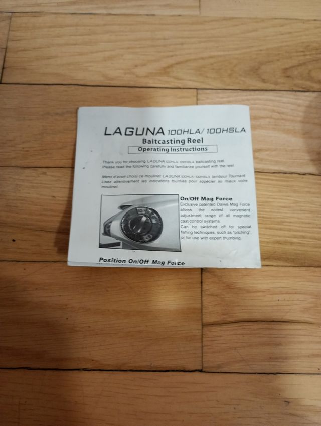 Carrete Daiwa Laguna 100HLA