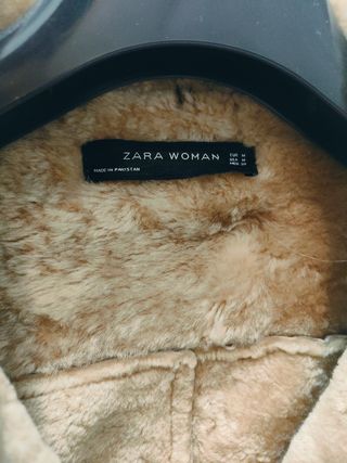 Chaqueta ZARA M Cazadora piel cuero mujer xwz