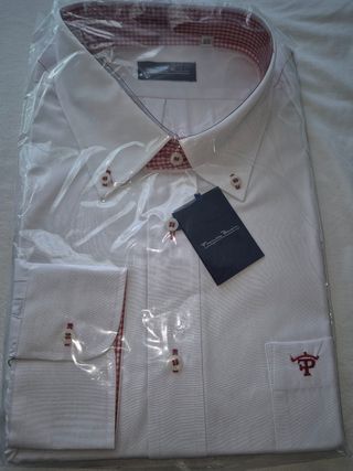 2 Camisas Francisco Pavón Talla 46 Blancas