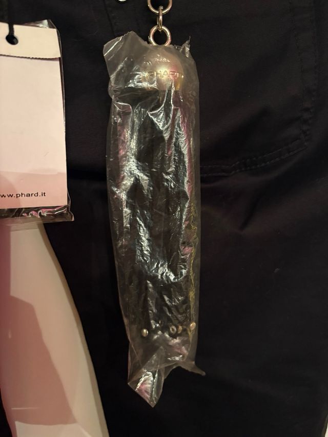 Pantalón Phard Negro Talle Alto