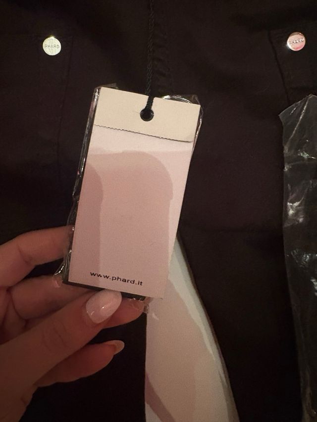 Pantalón Phard Negro Talle Alto