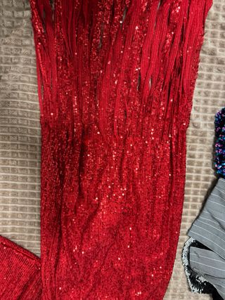 Conjunto Falda y Camiseta Roja
