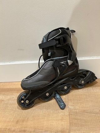Patines Rollerblade Negros y Azules talla 38.5