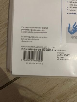 Book 9788808879592 matematica azzurrl