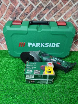 Amoladora Parkside 20V 4Ah