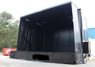 alquiler camión escenario móvil