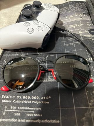 Gafas Ray-Ban x Ferrari Negras y Rojas