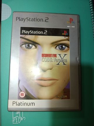 Resident Evil Code Veronica PS2 Platinum
