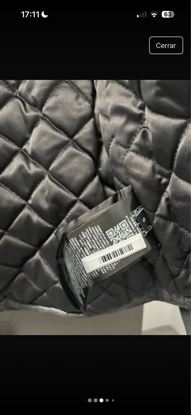 Cazadora Guess Negra Talla S