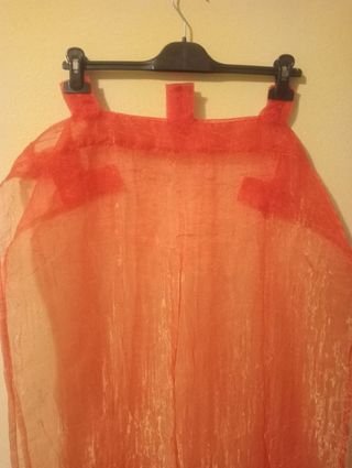 2 Tende Arancioni Trasparenti