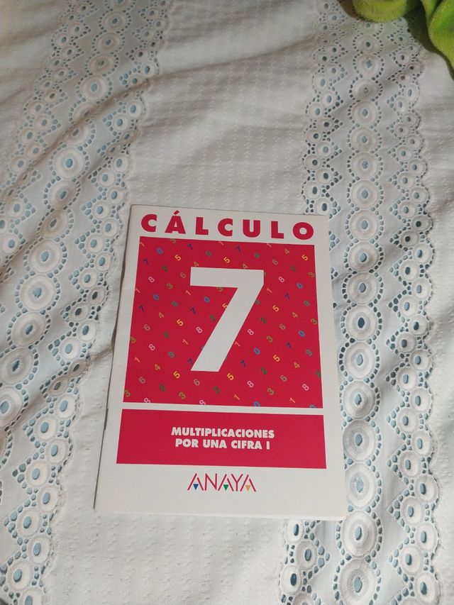 Cálculo 7. Multiplicaciones por una cifra I.