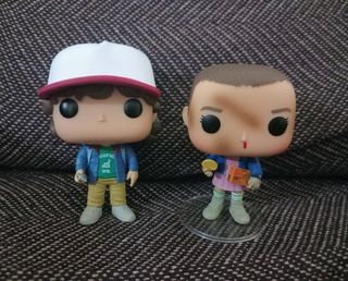 Funko Pop Eleven y Dustin Stranger Things