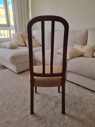 Sillas de comedor de madera