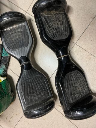 Hoverboard Negro y Carbono