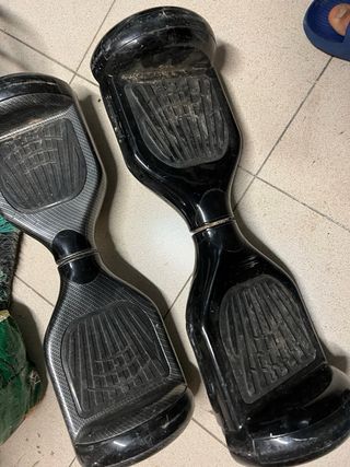 Hoverboard Negro y Carbono