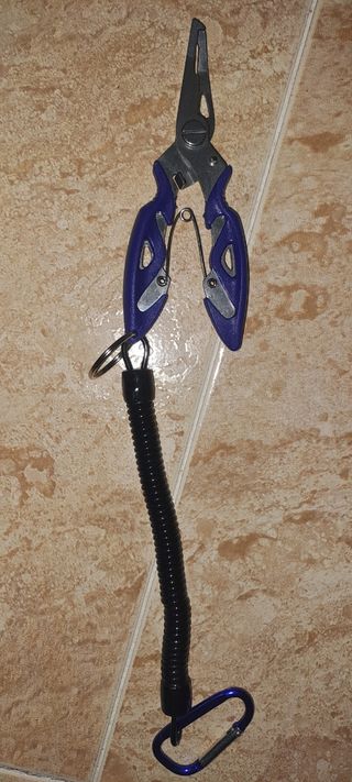 Alicate Multifunción Pesca Azul
