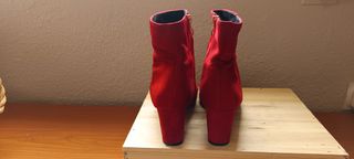 Botas rojas t.40