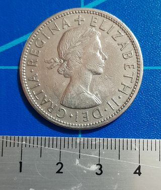 Lotto 4 monete Regno Unito Regina Elisabetta