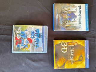 Pack Blu-ray 3D: Transformers y Narnia