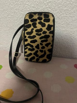 Lote 3 bolsos animal print