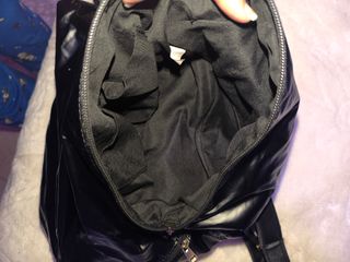 Mochila de vestir brillante