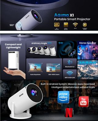 Proiettore Agima X1 Ultra HD