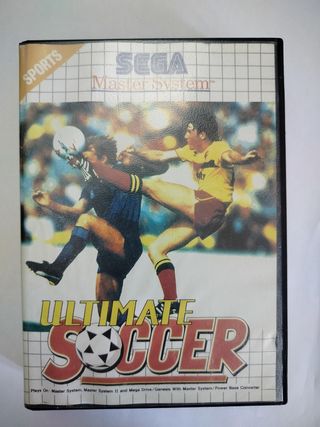 Caja SEGA Master System Ultimate Soccer