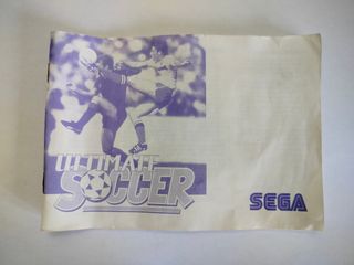 Caja SEGA Master System Ultimate Soccer