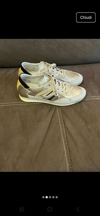 Scarpe Cesare Paciotti Oro/Argento