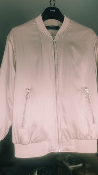 Cazadora Bomber Rosa XS
