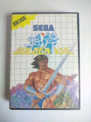 Caja Master System SEGA Golden Axe