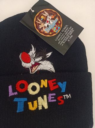 Gorro Looney Tunes Negro Vintage