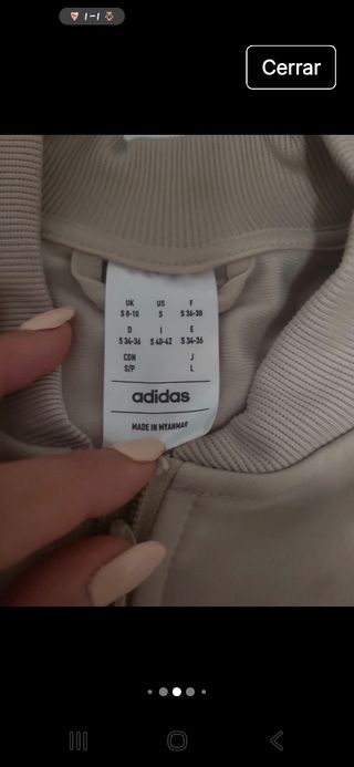 Chándal Adidas Beige