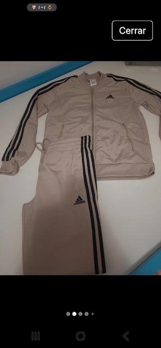 Chándal Adidas Beige