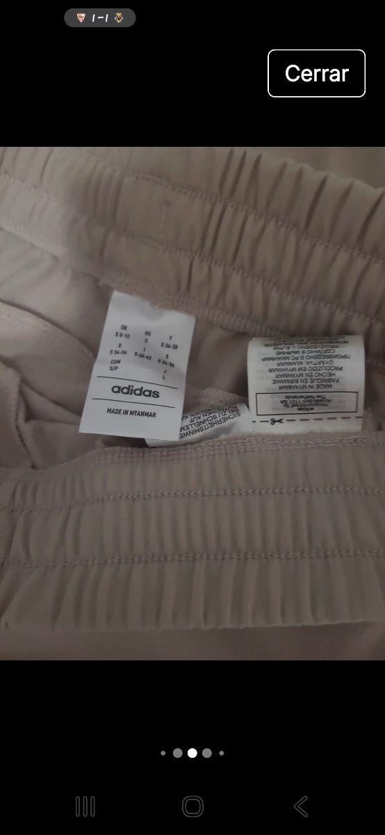 Chándal Adidas Beige