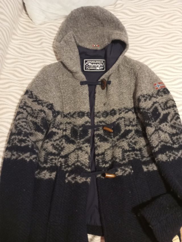 Chaqueta Napapijri Unisex Azul/Gris