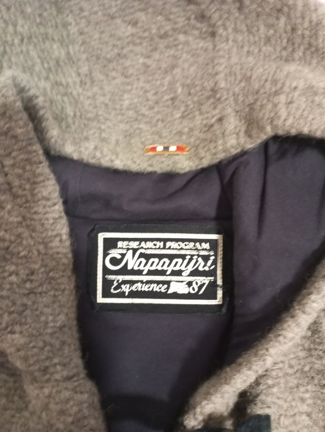 Chaqueta Napapijri Unisex Azul/Gris