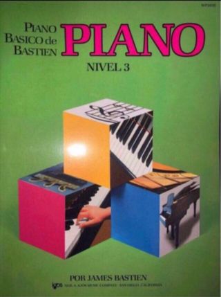 Libro Piano Básico de Bastien Nivel 3